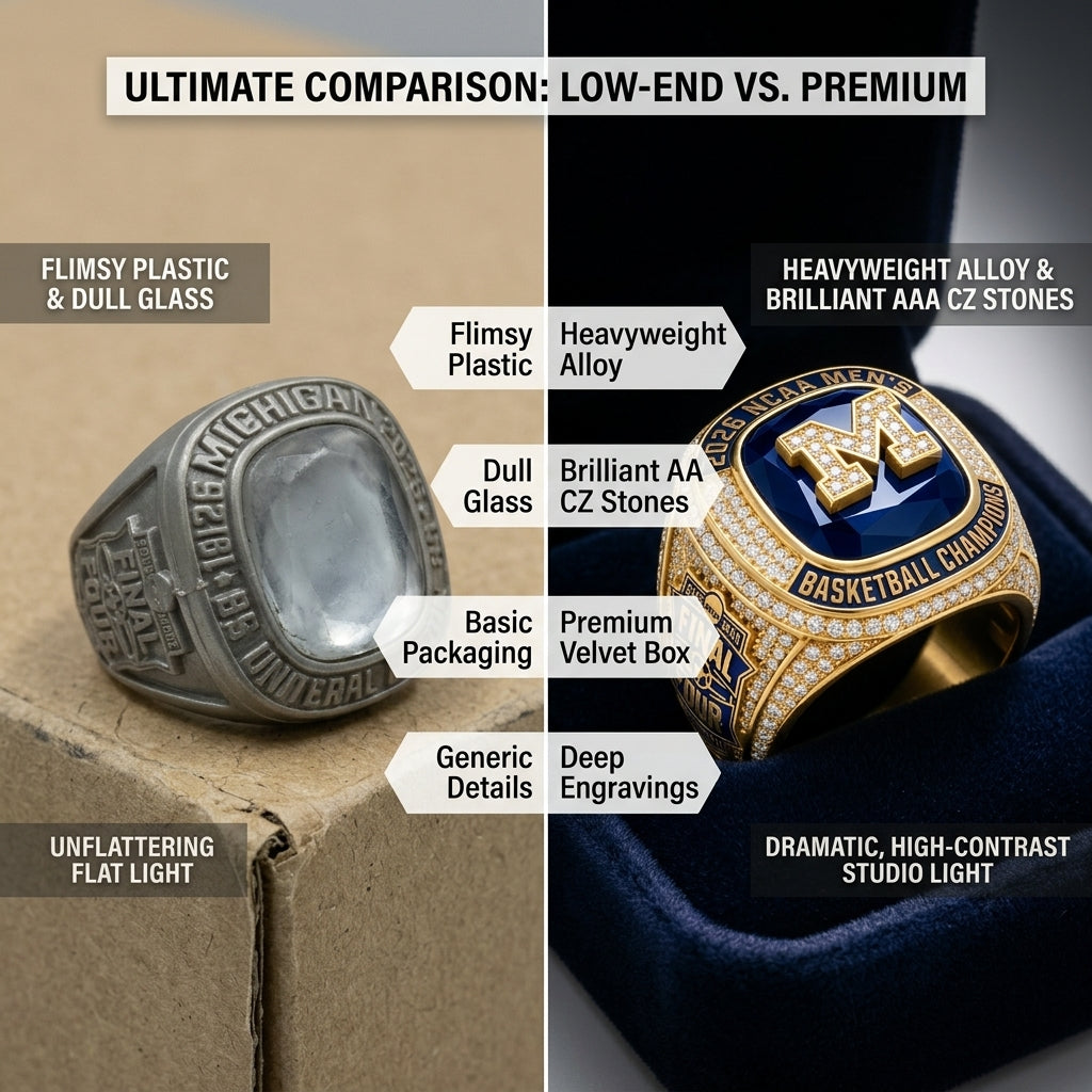 Michigan Wolverines 2026 Championship Ring - NCAA Men's Basketball