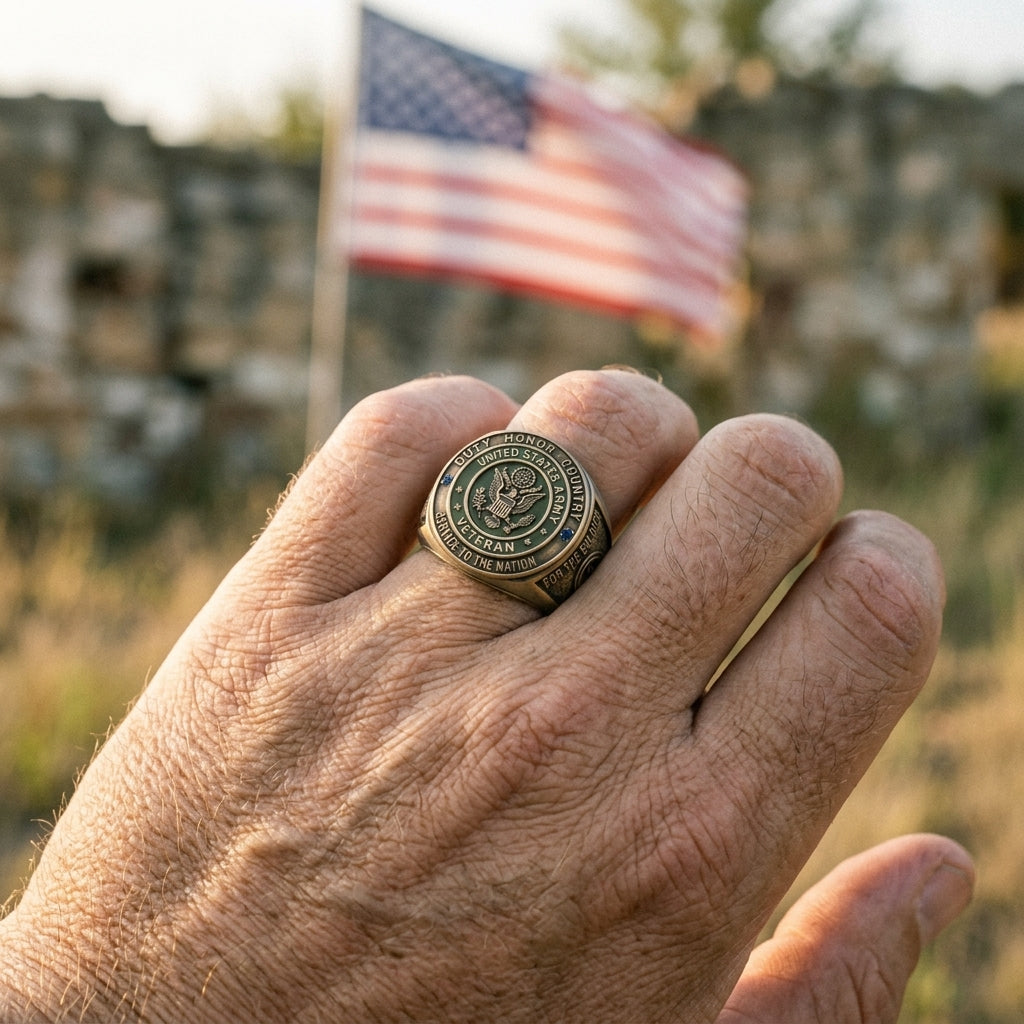 US Army Veteran Ring