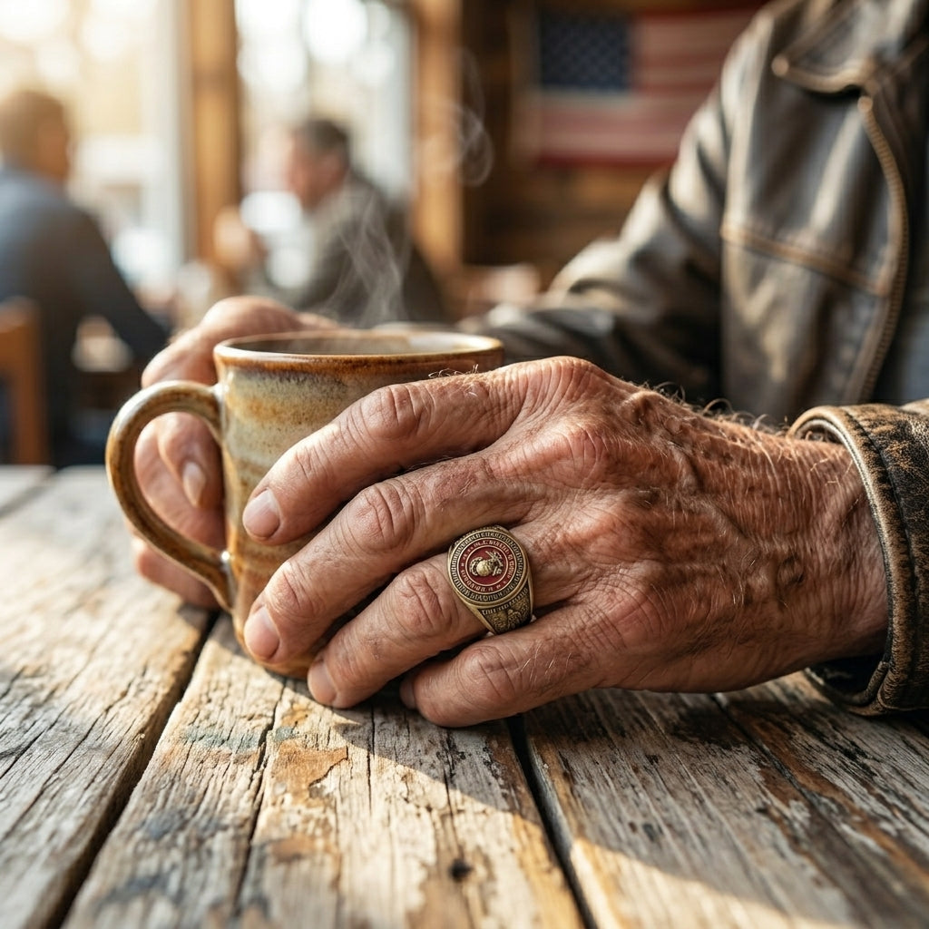 Marine Corps Veteran Ring