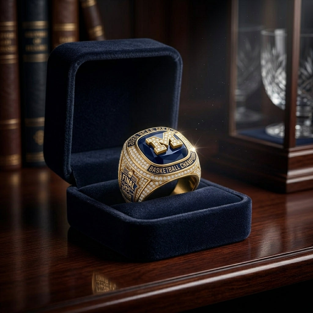 Michigan Wolverines 2026 Championship Ring - NCAA Men's Basketball