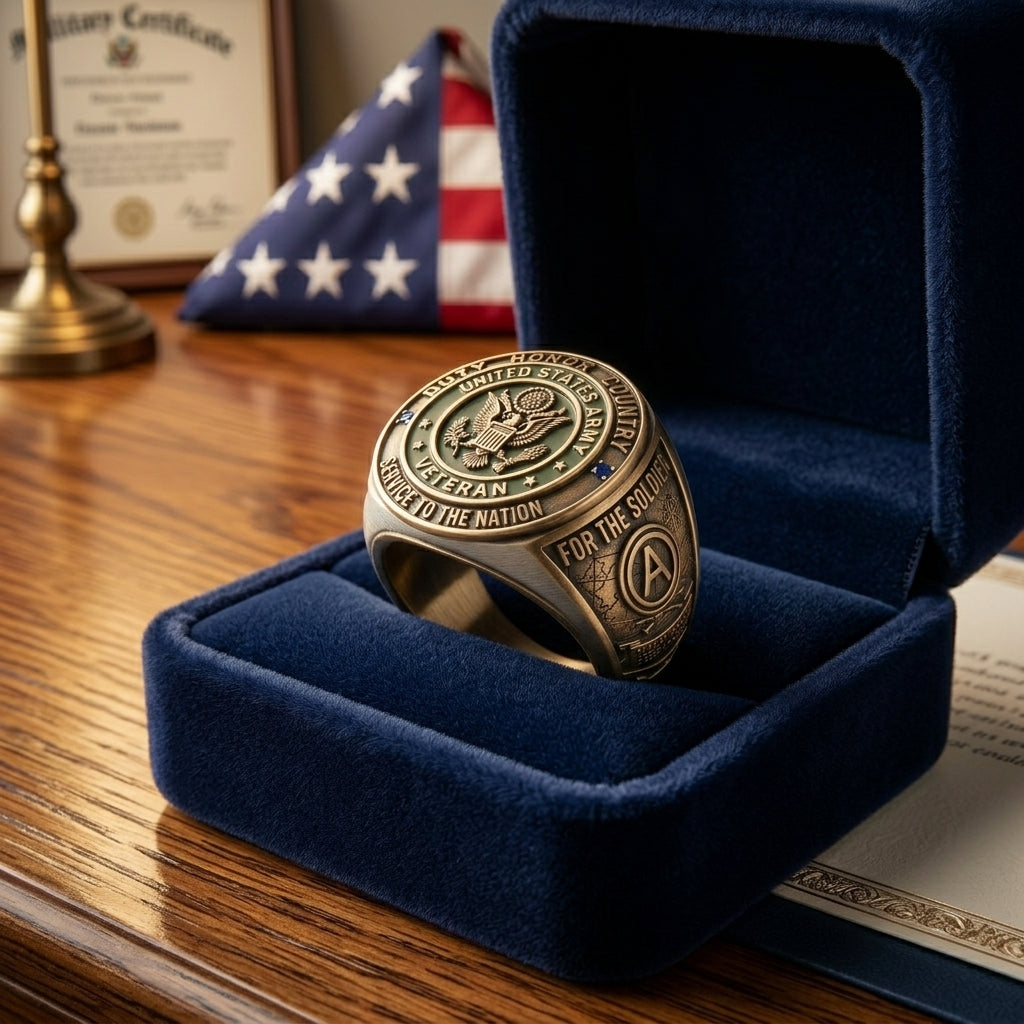 US Army Veteran Ring