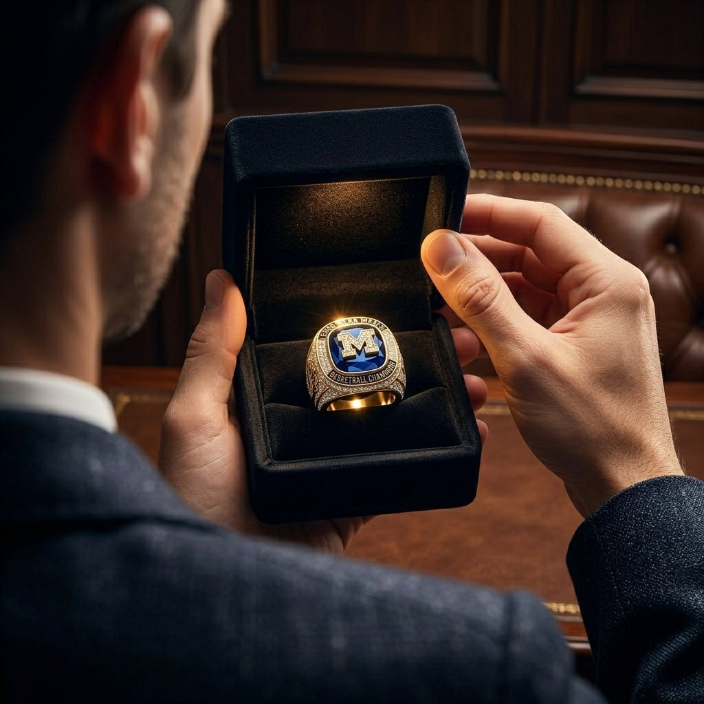 Michigan Wolverines 2026 Championship Ring - NCAA Men's Basketball