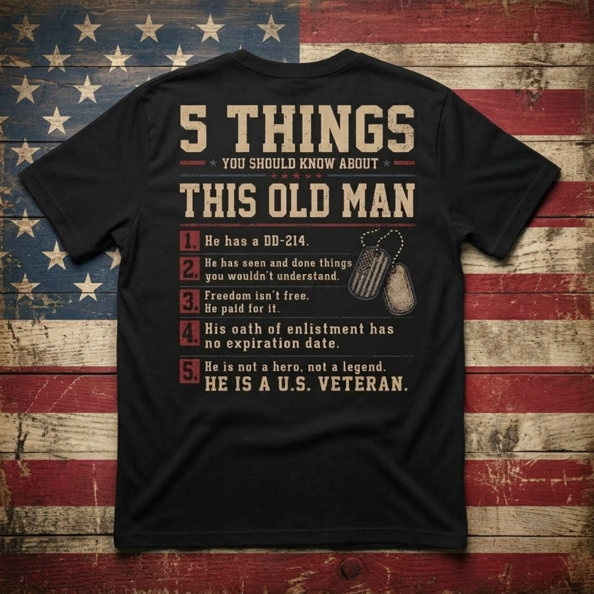 5 Things About This Old Man Classic Tee Custom Name