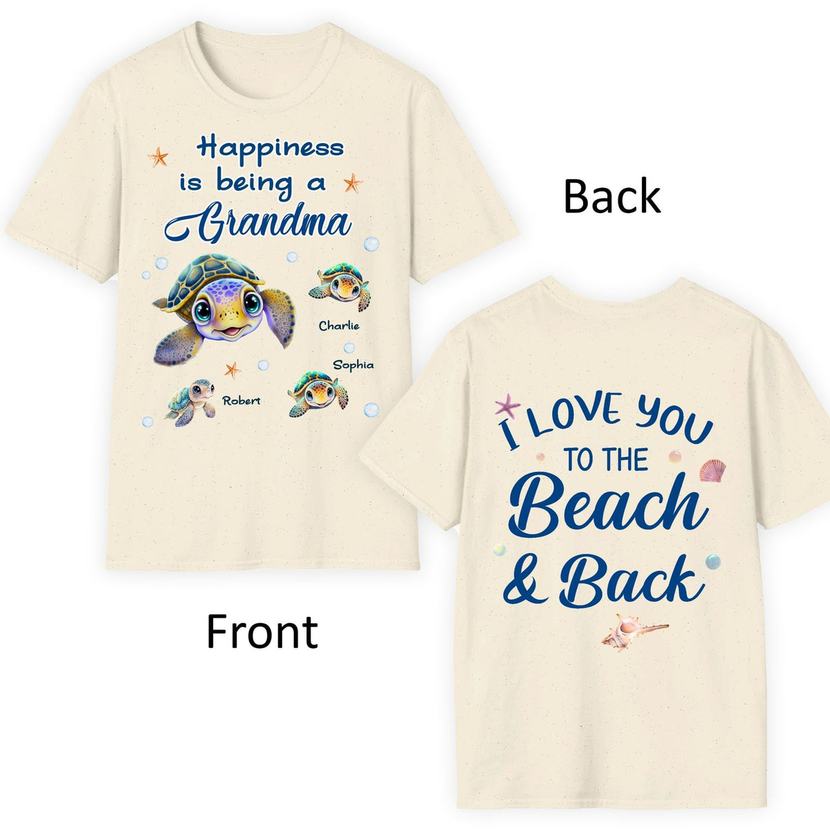 Grandkids Turtles Shirt