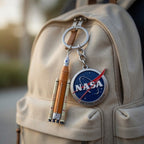 NASA Artemis II Commemorative Keychain – Return to the Moon Edition