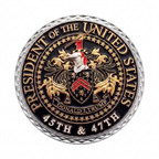 45th & 47th President Trump Challenge Coin (No Box)