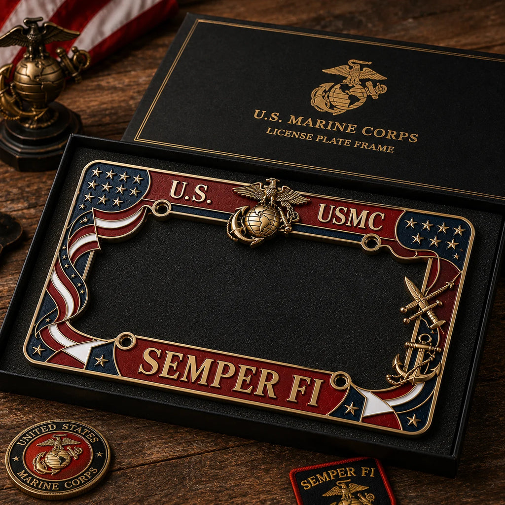 U.S. Marine Corps License Plate Frame
