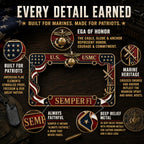 U.S. Marine Corps License Plate Frame