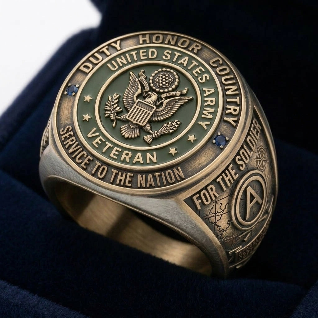 US Army Veteran Ring
